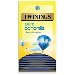 Twinings Pure Camomile 4 boxes, 20 Envelope tea bags per box