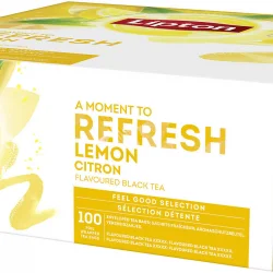 Lipton Lemon Citron Tea 1 Box, each box has 100 envelope tea bags