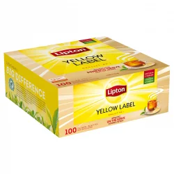 Lipton Yellow Label Tea Bags 100 Enveloped tea bags per box, Pack of 3 boxes