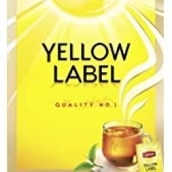 Lipton Yellow Label Tea Bags 25 Enveloped tea bags per box, Pack of 6 boxes